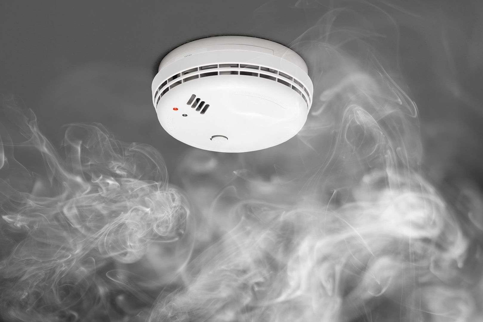 Rauchmelder an der Decke